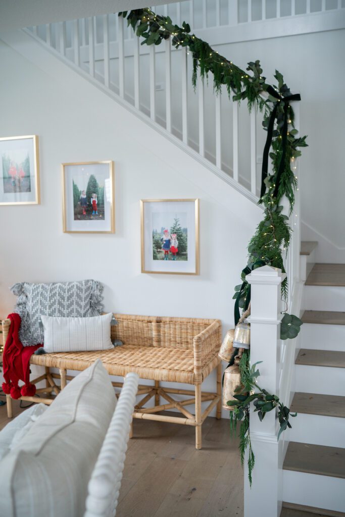 Christmas Staircase Decor
