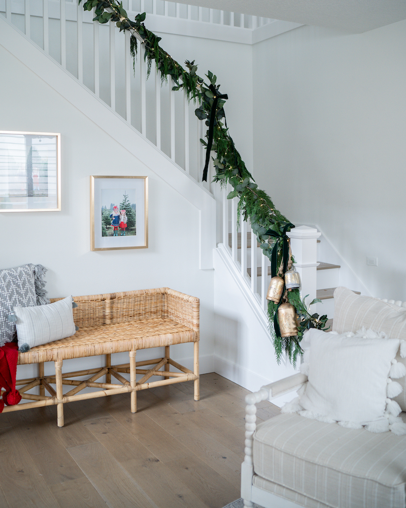 Christmas Staircase Decor