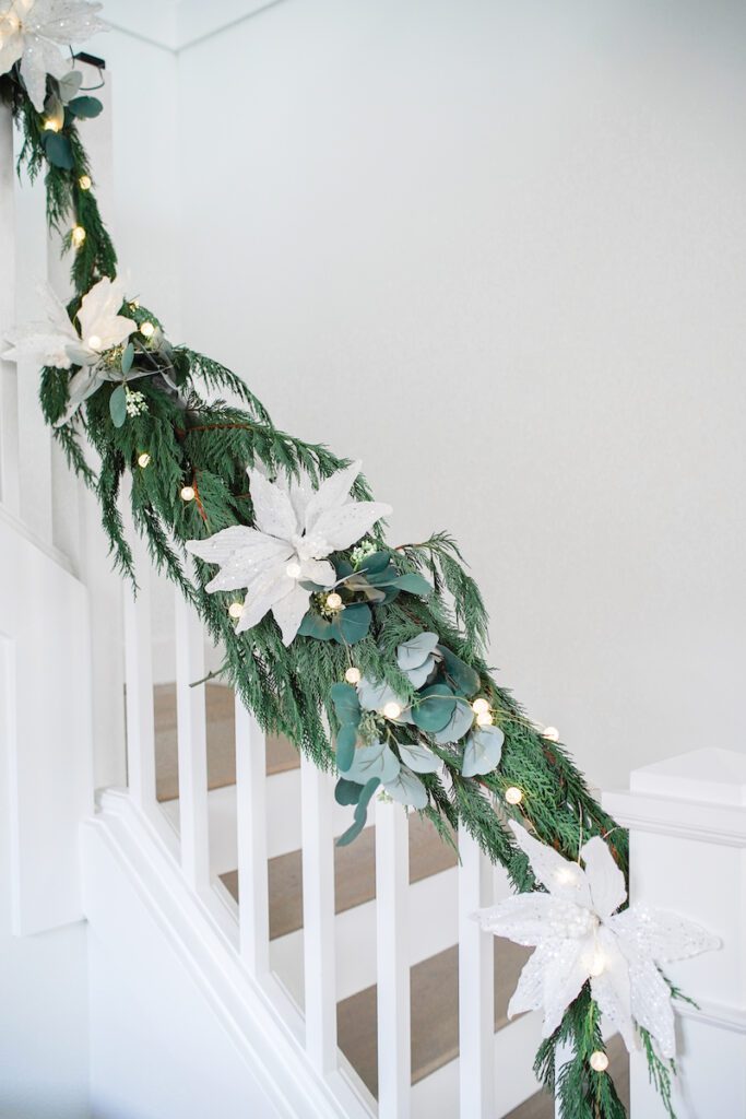 Christmas Staircase Decor