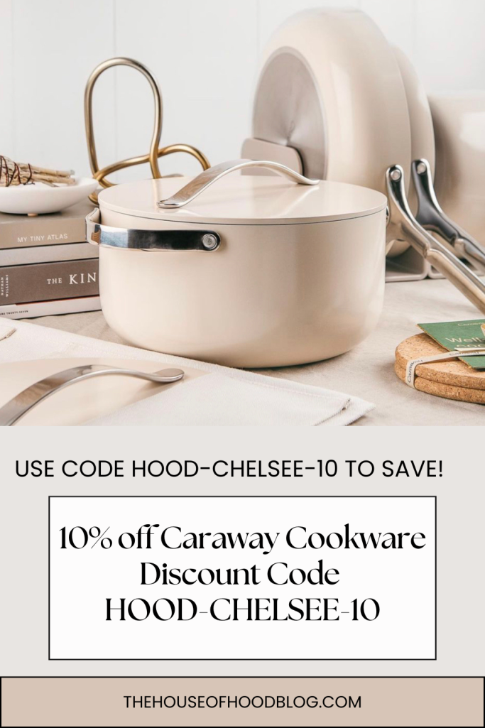 Caraway Cookware 10% Off Discount Code HOOD-CHELSEE-10 + Review
