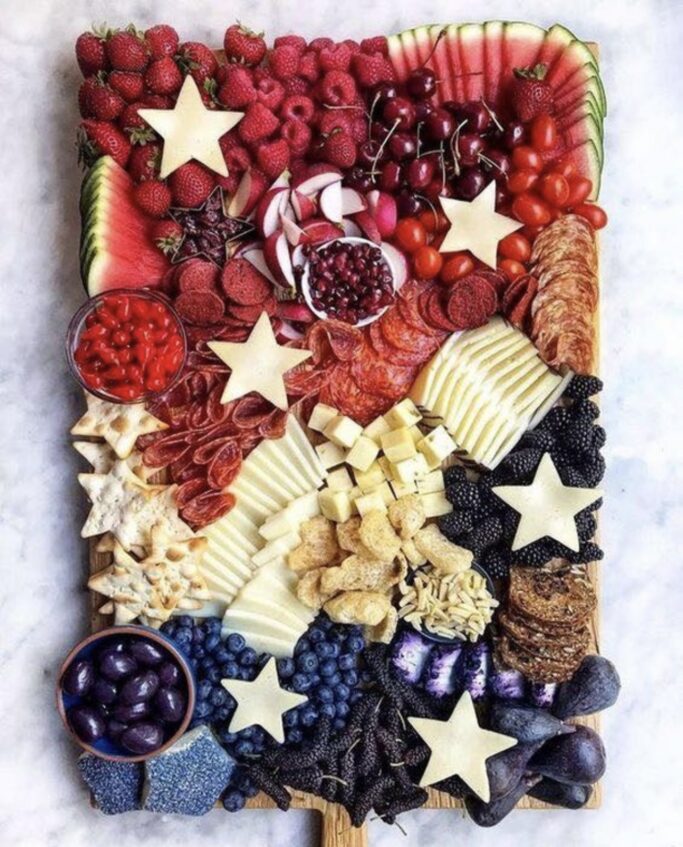 17 Seasonal Charcuterie and Snack Board Ideas for the 4th of July!