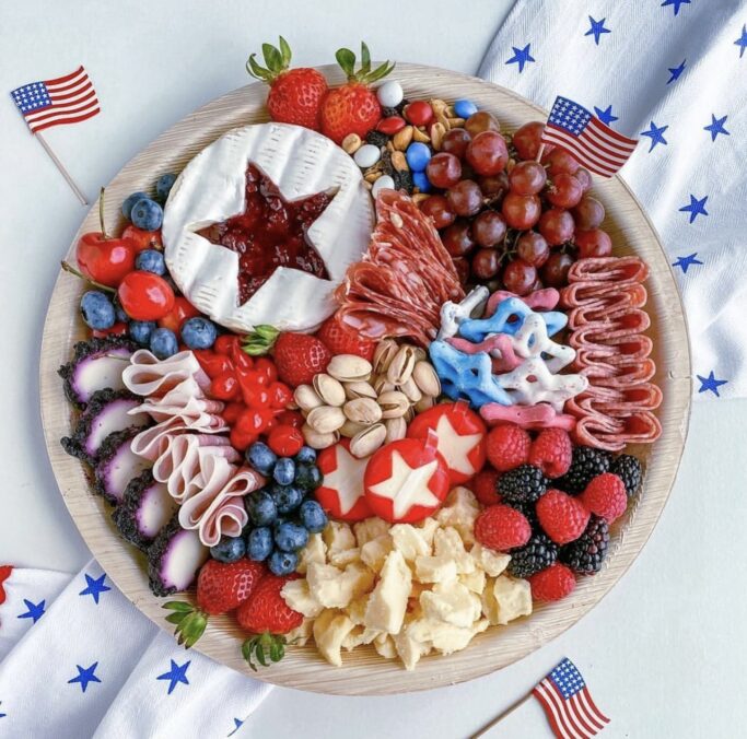 17 Seasonal Charcuterie and Snack Board Ideas for the 4th of July!