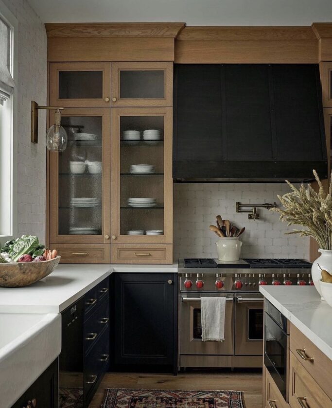 Two Toned Kitchen Cabinets - A Design Trend Here to Stay!