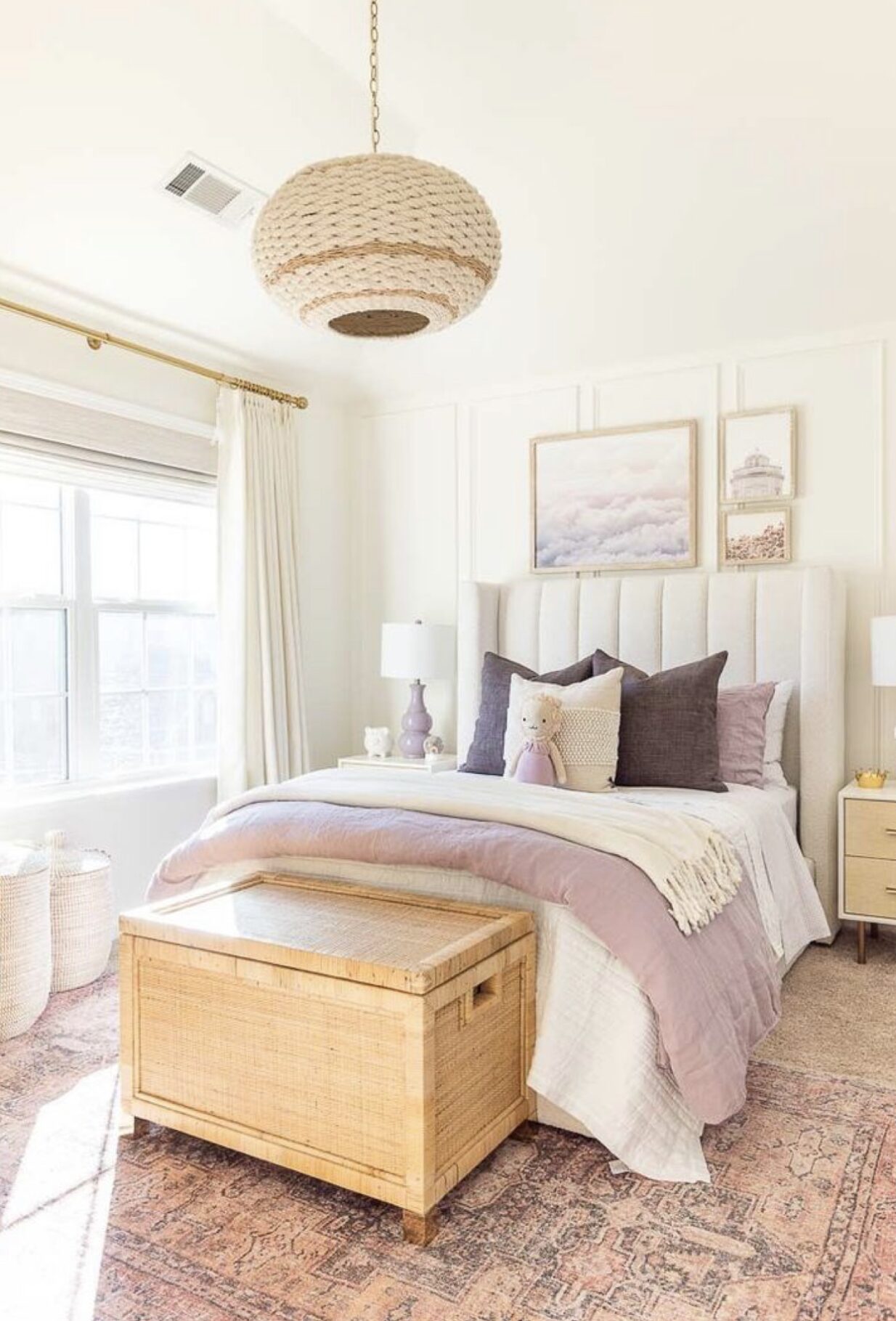 Modern Purple Bedroom Decor for Girls - Unique Ideas You Will Love!