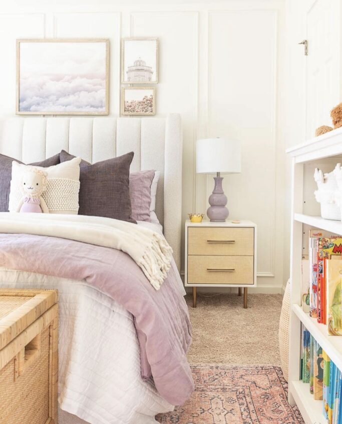 Modern Purple Bedroom Decor for Girls - Unique Ideas You Will Love!