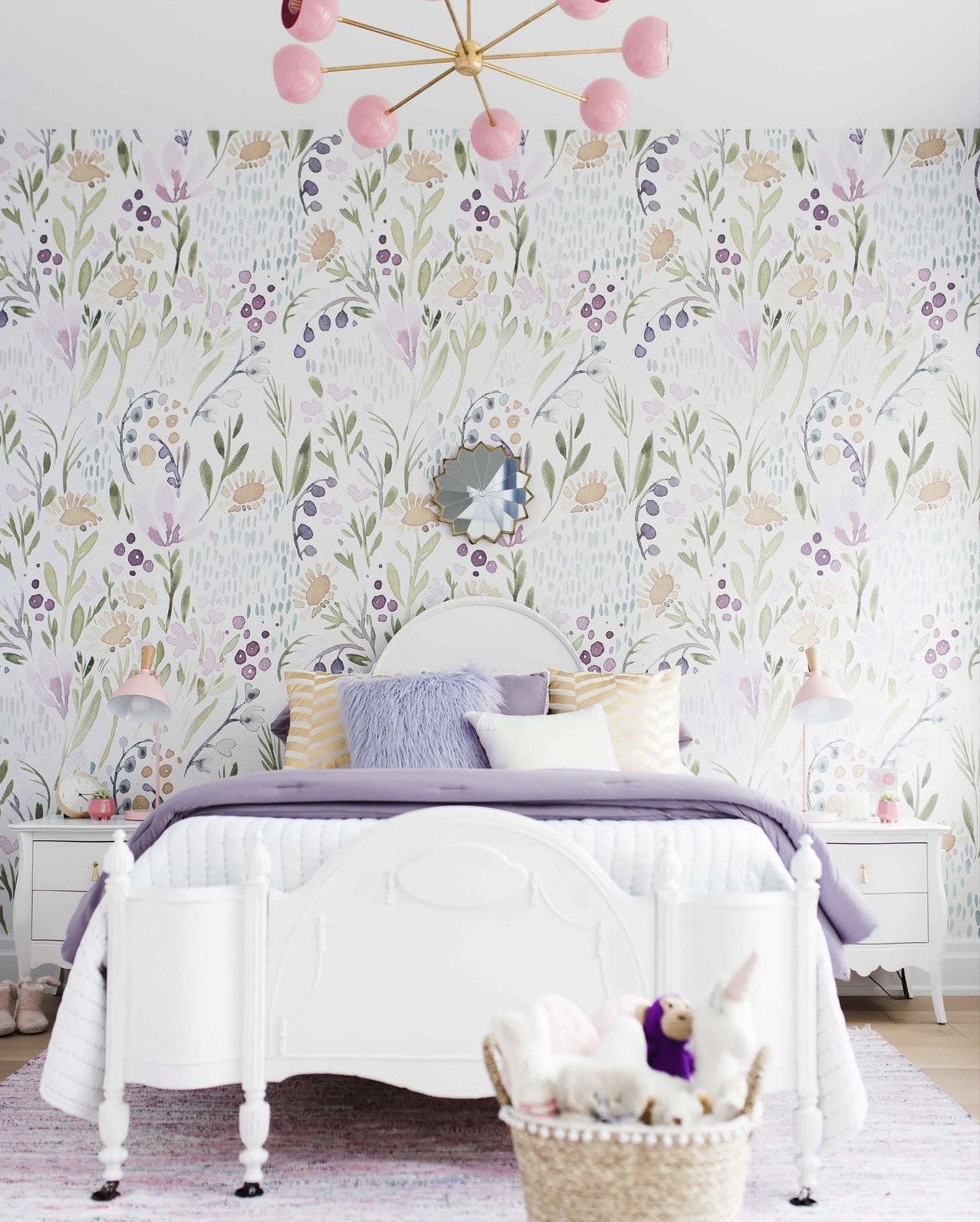 Modern Purple Bedroom Decor for Girls - Unique Ideas You Will Love!