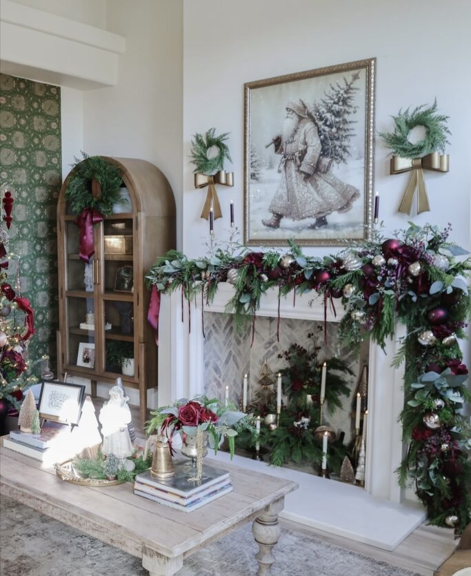 2025 Christmas Mantel Decor Ideas You Will Love! 