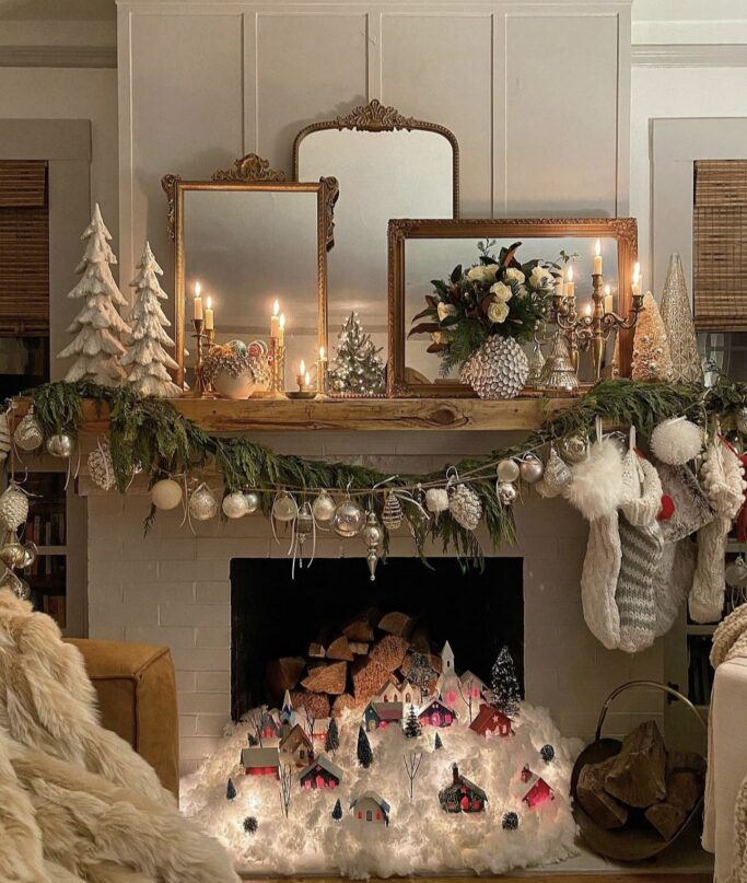 2025 Christmas Mantel Decor Ideas You Will Love! 