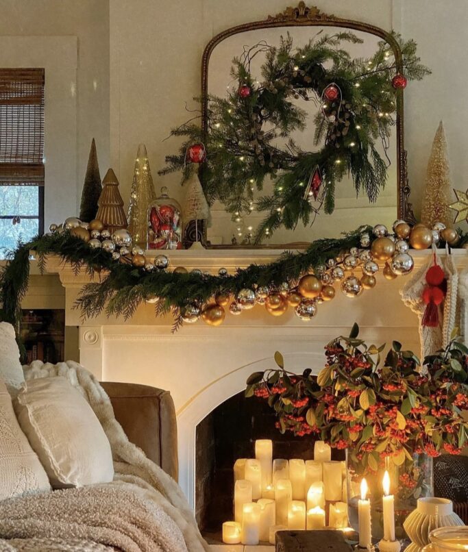 2025 Christmas Mantel Decor Ideas You Will Love! 
