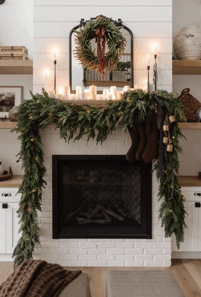 2025 Christmas Mantel Decor Ideas You Will Love! 