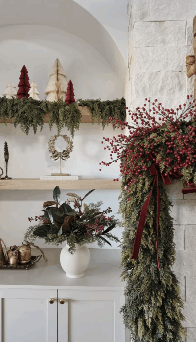 2025 Christmas Mantel Decor Ideas You Will Love! 