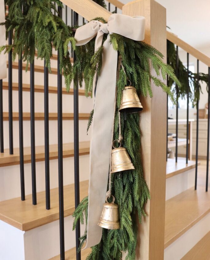Christmas Staircase Decor