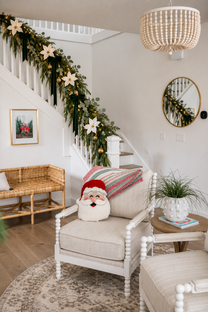 Christmas Staircase Decor
