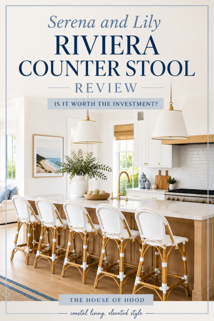 Serena and Lily Riviera Counter Stool Review