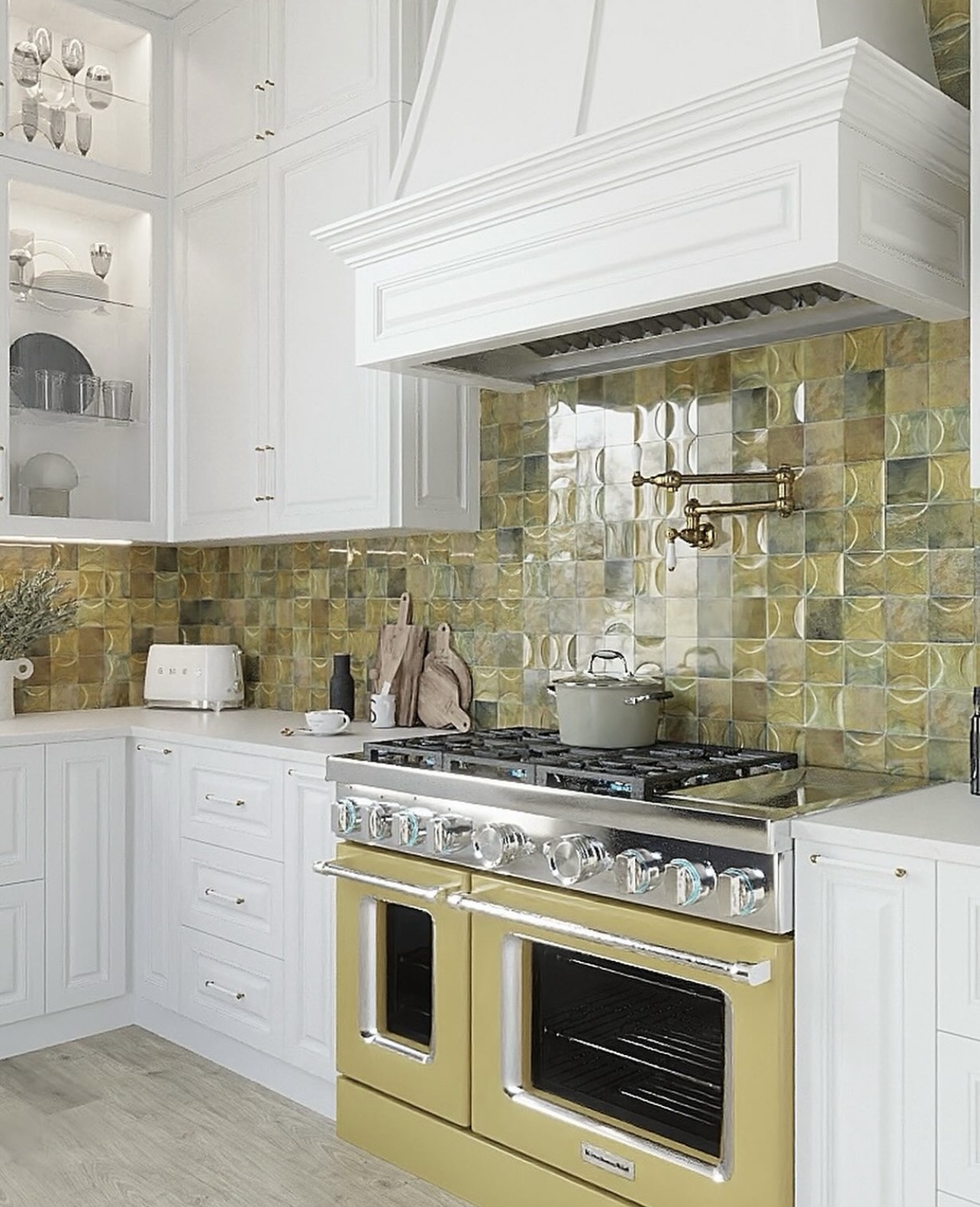 Square Kitchen Tile Backsplash 37 Ideas to Love!