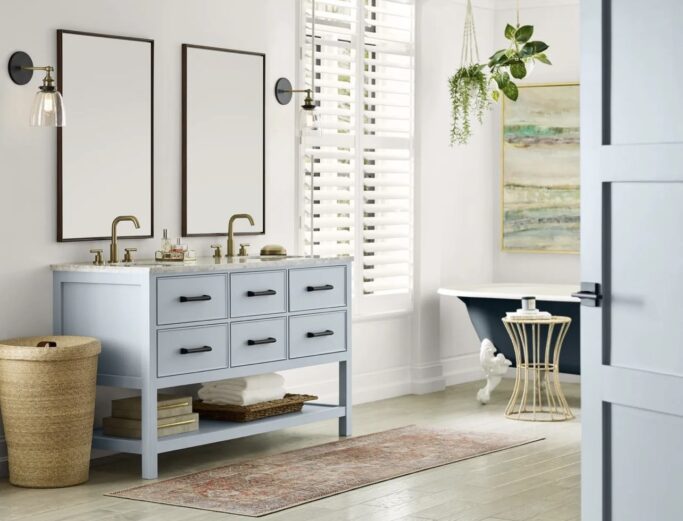 Coastal Blue Paint - Sherwin Williams Upward Paint Review