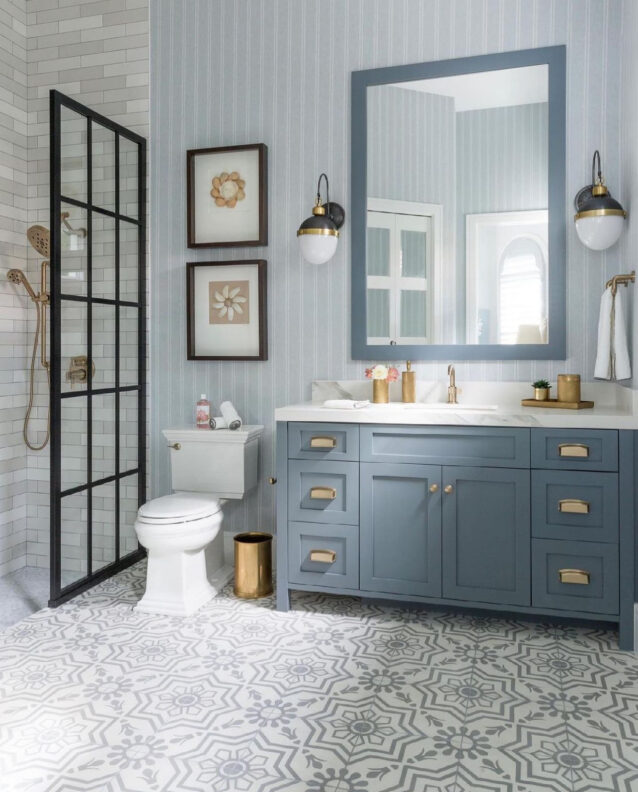 Our Coastal Blue Bathroom Design - 19 Gorgeous Ideas You'll Love!
