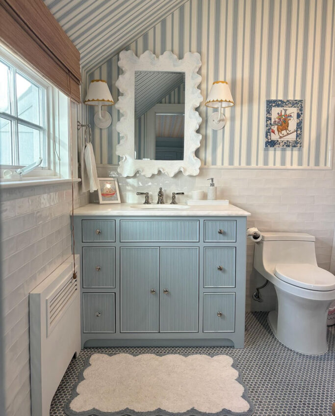Our Coastal Blue Bathroom Design - 19 Gorgeous Design Ideas You'll Love!