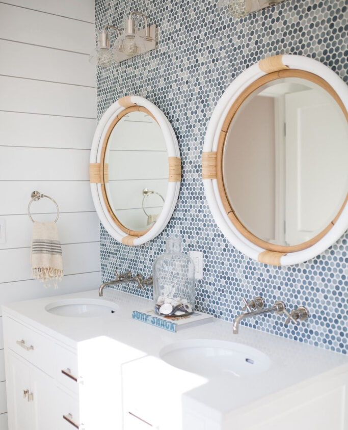 Our Coastal Blue Bathroom Design - 19 Gorgeous Design Ideas You'll Love!