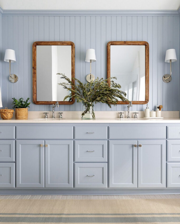 Our Coastal Blue Bathroom Design - 19 Gorgeous Design Ideas You'll Love!