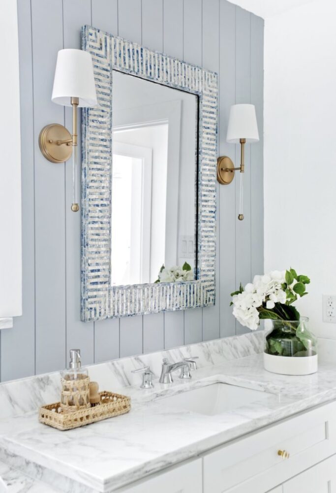Our Coastal Blue Bathroom Design - 19 Gorgeous Design Ideas You'll Love!