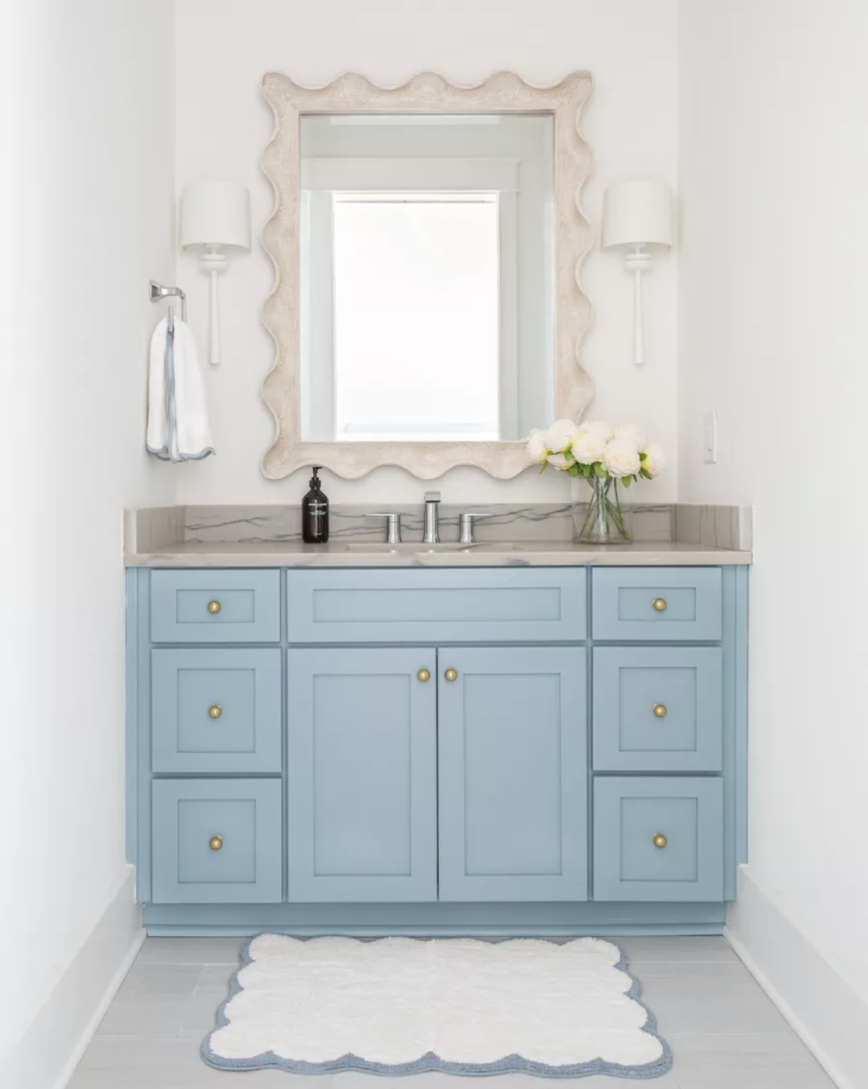 Our Coastal Blue Bathroom Design - 19 Gorgeous Ideas You'll Love!
