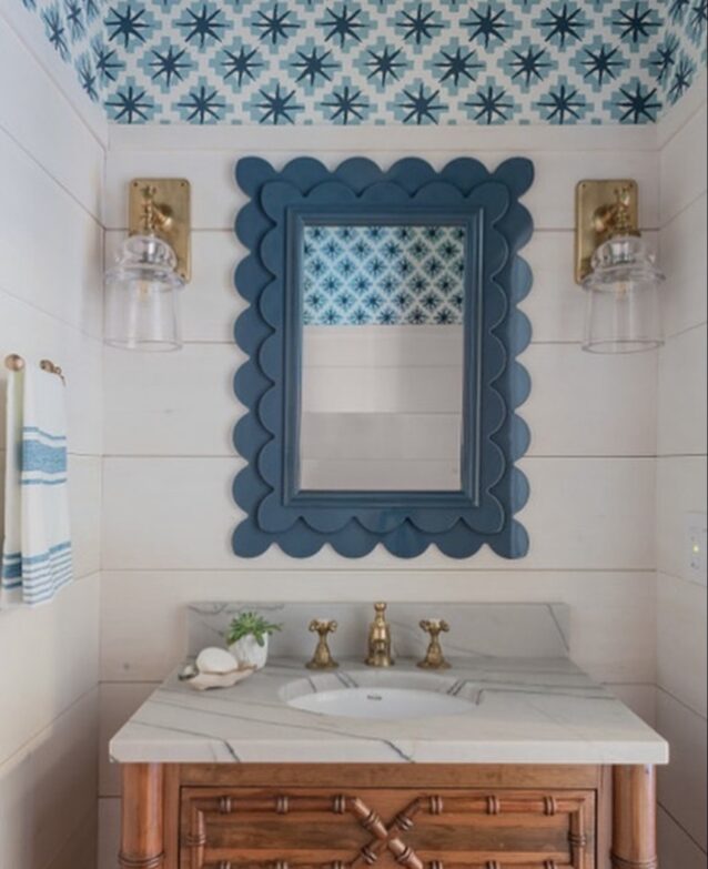 Our Favorite Scalloped Mirrors - Over 23 Options You Will Love!