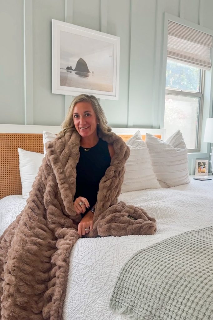 Get 50% off Minky Couture blankets with my exclusive discount code! Read our Minky Couture blanket review for all the details!