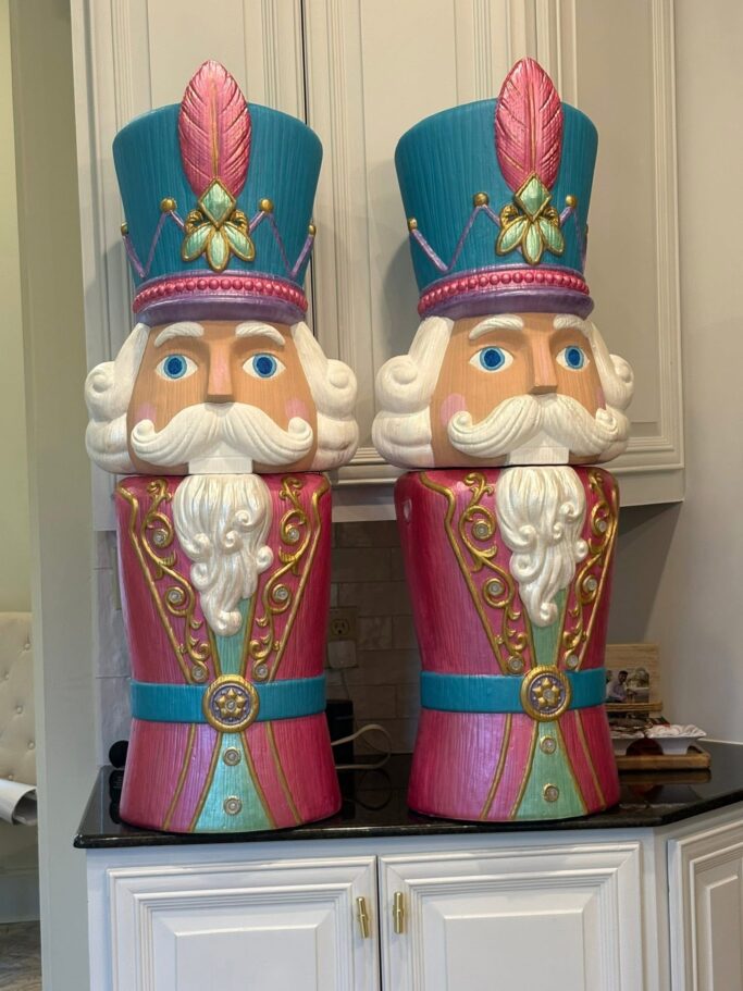 How to DIY and Paint the Viral 6 Foot Walmart Nutcracker: Creative Holiday Decorating Ideas