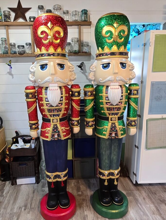 How to DIY and Paint the Viral 6 Foot Walmart Nutcracker: Creative Holiday Decorating Ideas
