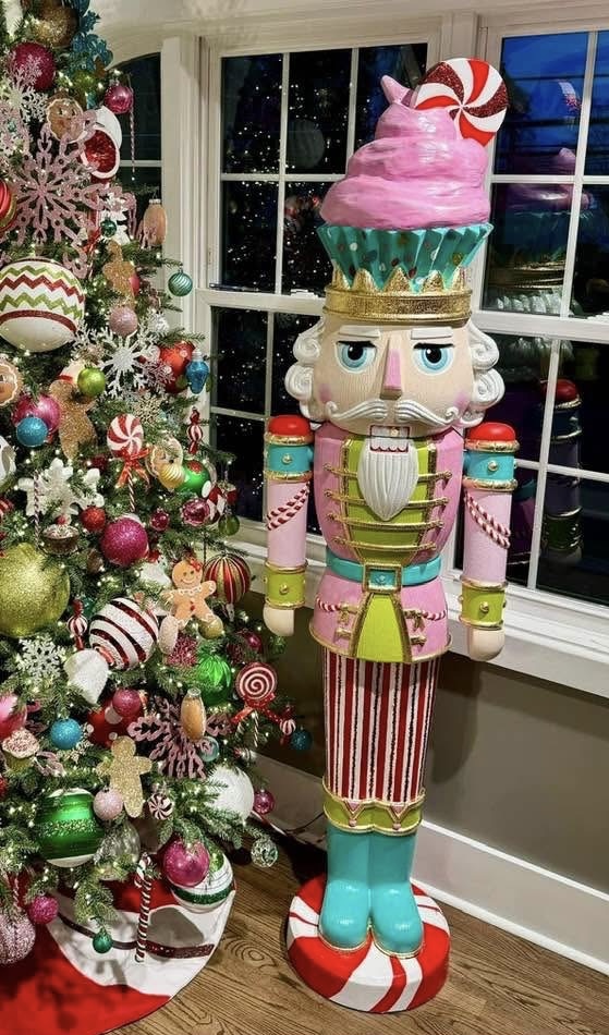 How to DIY and Paint the Viral 6 Foot Walmart Nutcracker: Creative Holiday Decorating Ideas