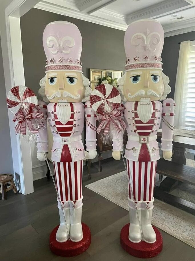 How to DIY and Paint the Viral 6 Foot Walmart Nutcracker: Creative Holiday Decorating Ideas