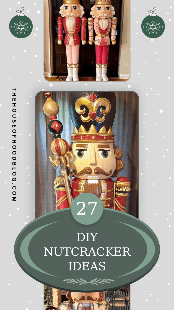 How to DIY and Paint the Viral 6 Foot Walmart Nutcracker: Creative Holiday Decorating Ideas