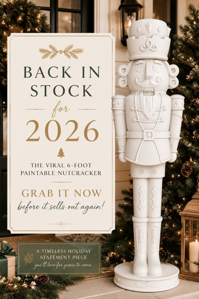 DIY this viral Walmart Nutcracker for 2026! See step-by-step painting tips, color ideas, and creative holiday inspiration.
