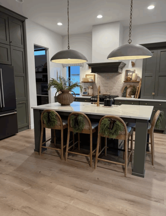 Christmas Bar Stool Wreath Decor Ideas You’ll Love This Holiday Season