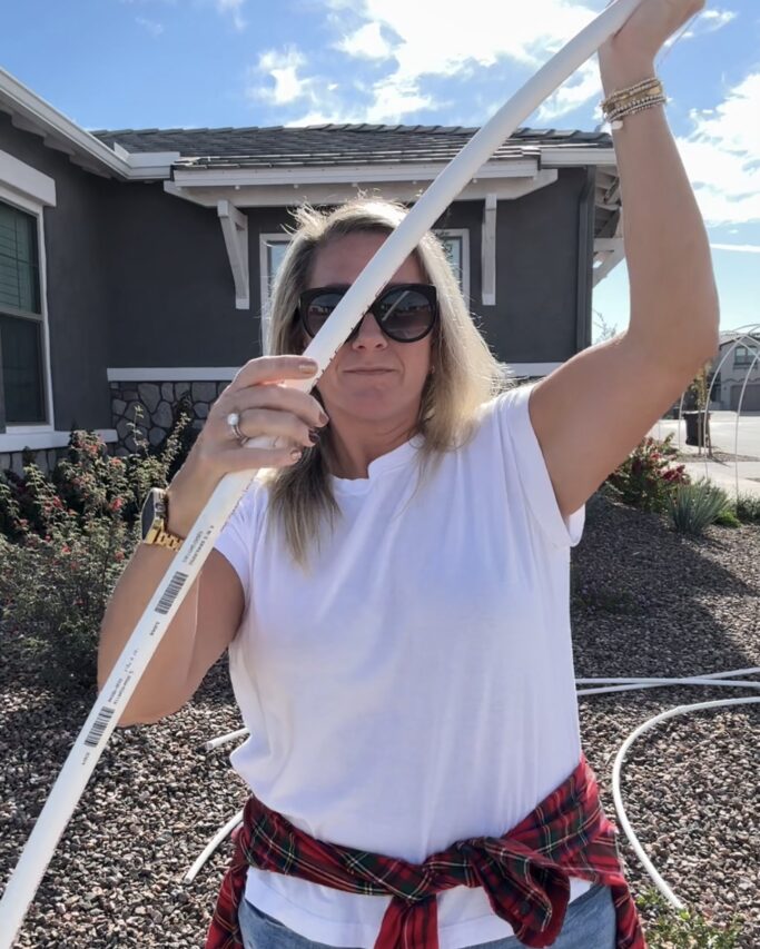 How to Install Light-Up Christmas Arches on Your Sidewalk