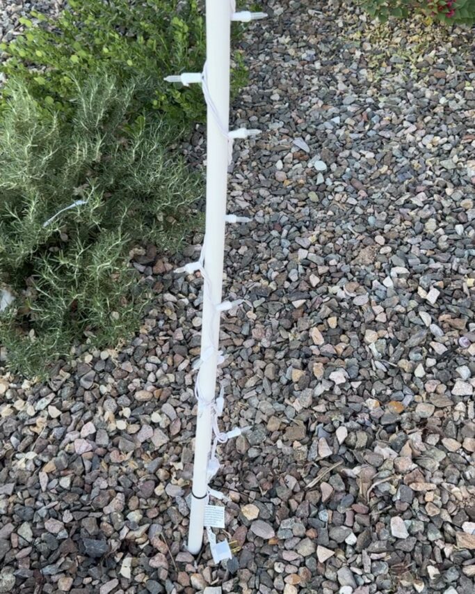 How to Install Light-Up Christmas Arches on Your Sidewalk