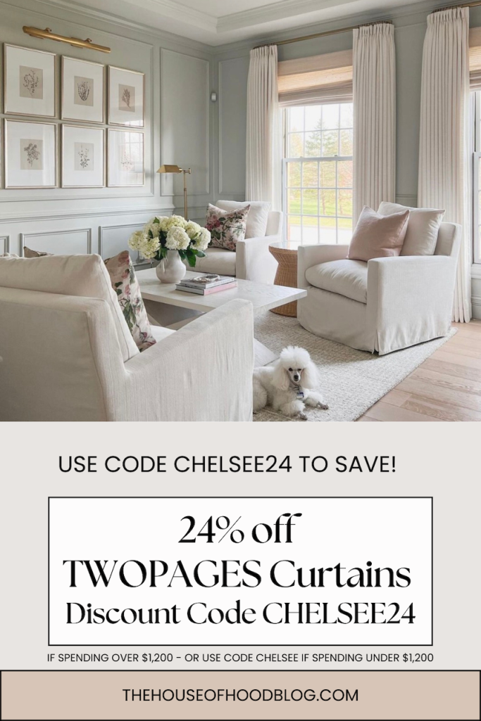 My Honest Review of TWOPAGES Liz Linen Curtains + 24% off Discount Code CHELSEE24