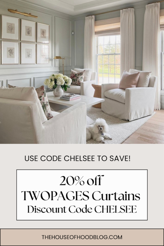 My Honest Review of TWOPAGES Liz Linen Curtains + use code CHELSEE for 20% off sitewide, no minimum order required!