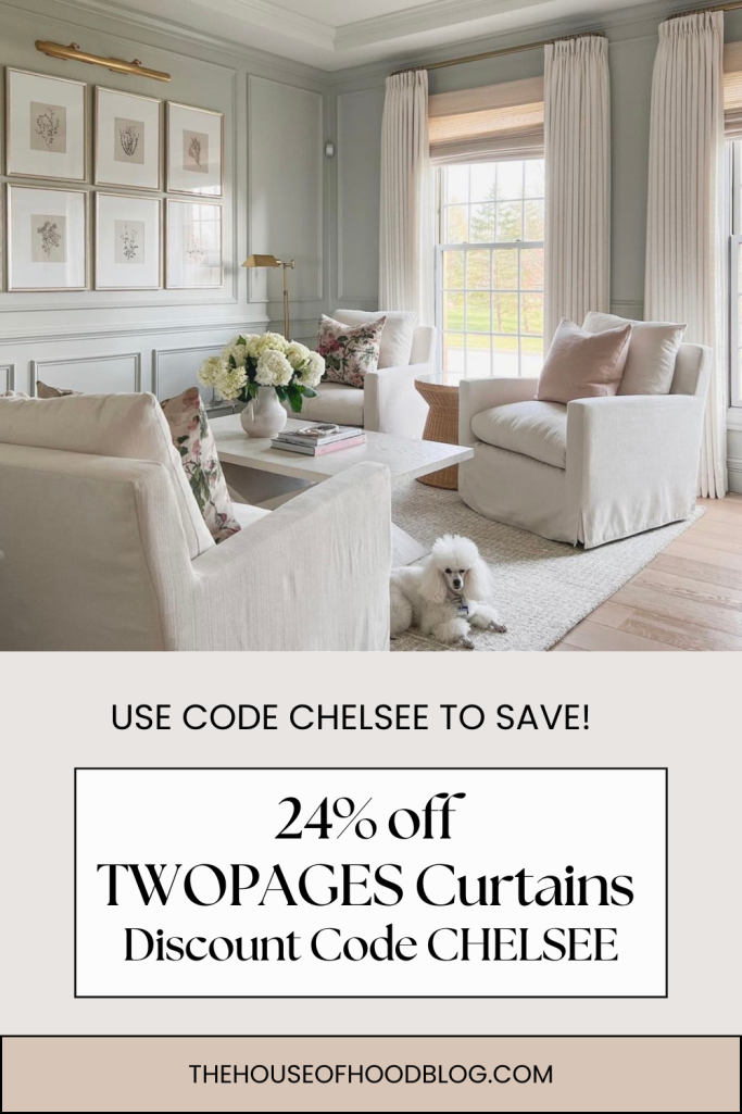 My Honest Review of TWOPAGES Liz Linen Curtains + 24% off Discount Code CHELSEE