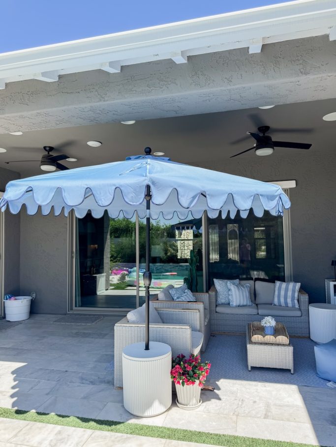 Backyard Shade Ideas for Hot Climates- Veradek Umbrella Table Review