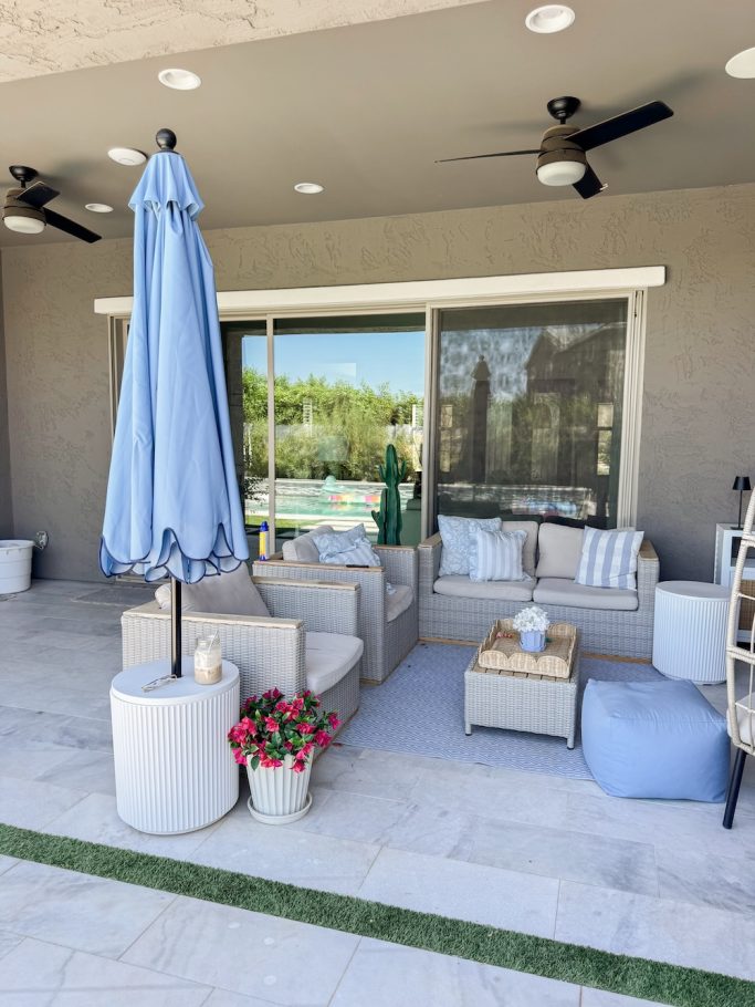 Backyard Shade Ideas for Hot Climates- Veradek Umbrella Table Review