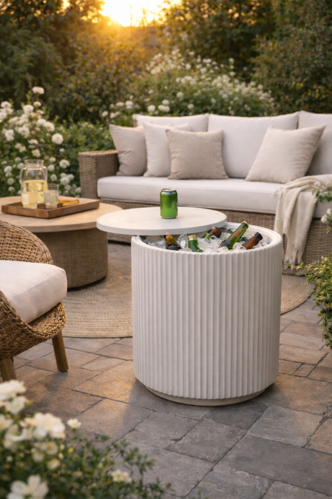 Backyard Shade Ideas for Hot Climates- Veradek Umbrella Table Review