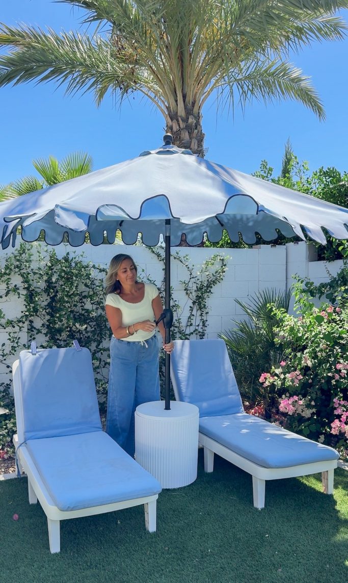 Backyard Shade Ideas for Hot Climates- Veradek Umbrella Table Review