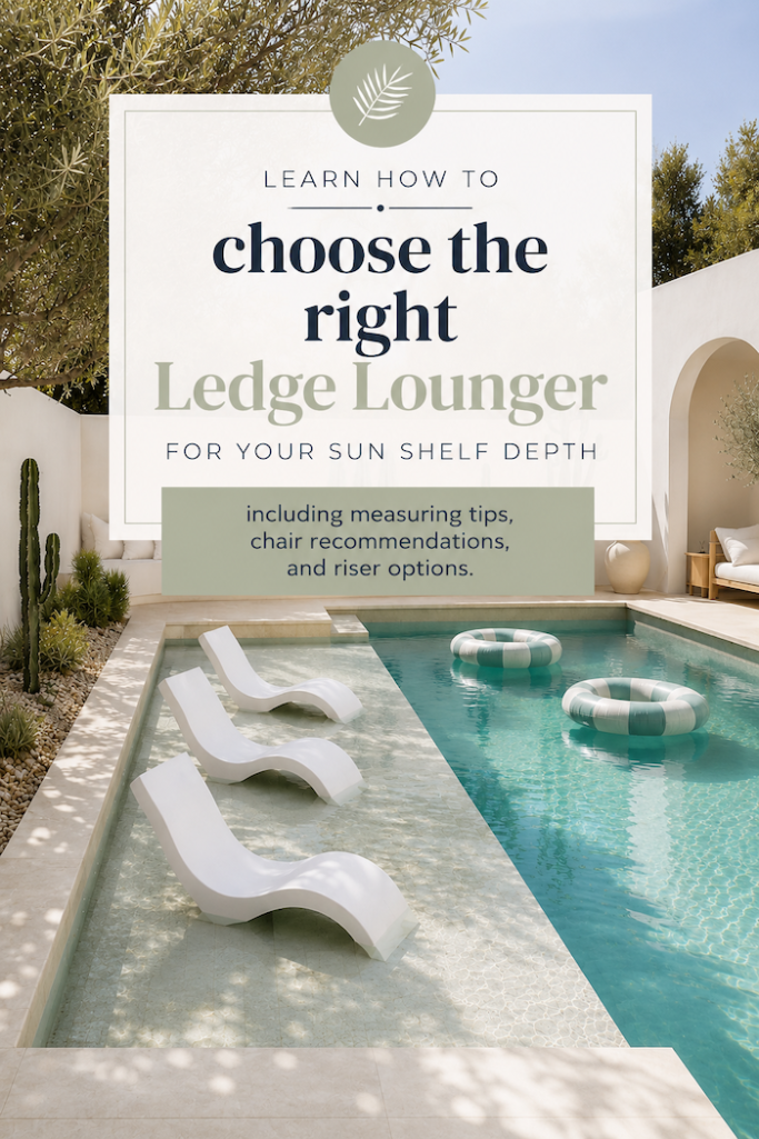 How to Choose the Right Ledge Lounger for Your Sun Shelf Depth