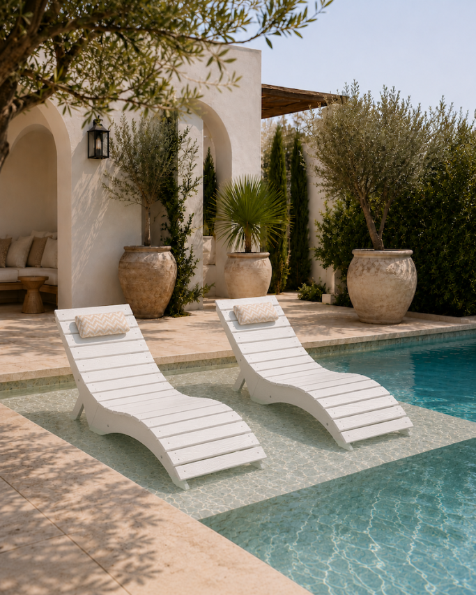 Read my honest AquaCurve review, including the Michelle pool loungers, pricing, comfort, and my exclusive 10% off discount code CHE10!