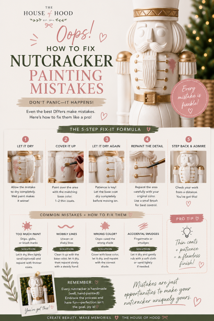 How to Paint a Giant Nutcracker: Supplies, Tips & Mistakes to Avoid