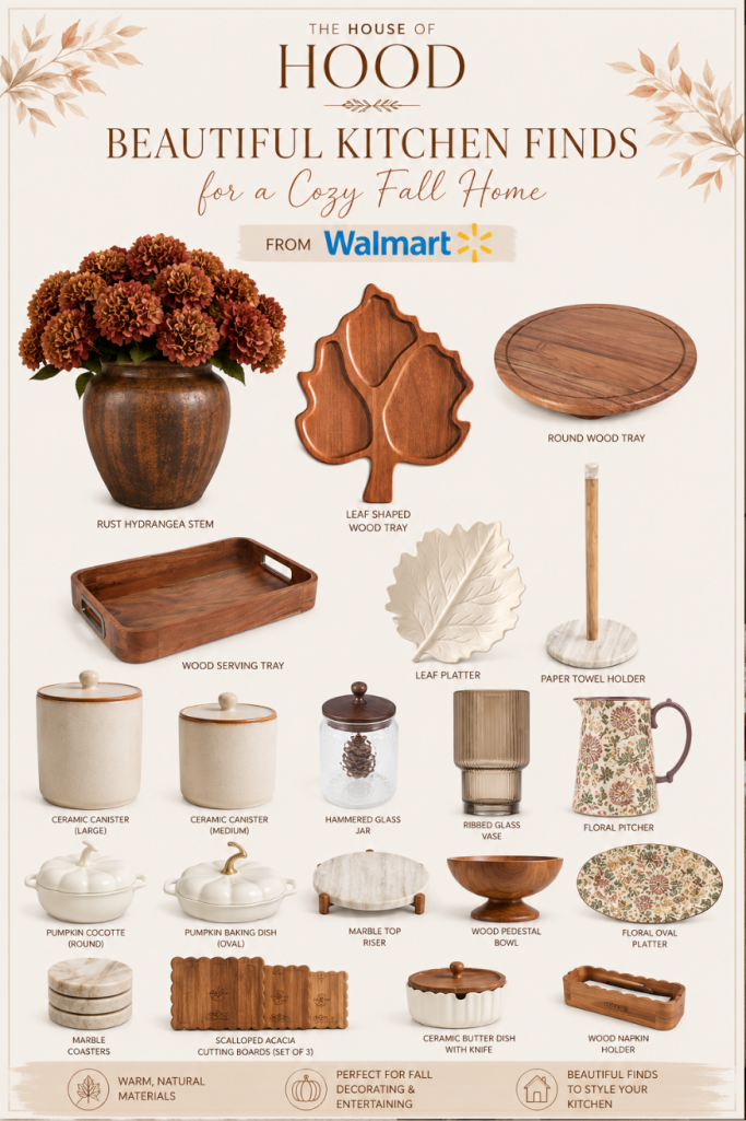 See the best Walmart fall decor for 2026! I'm sharing my favorite new fall finds, including pumpkins, throws, florals, candles, and kitchen decor!