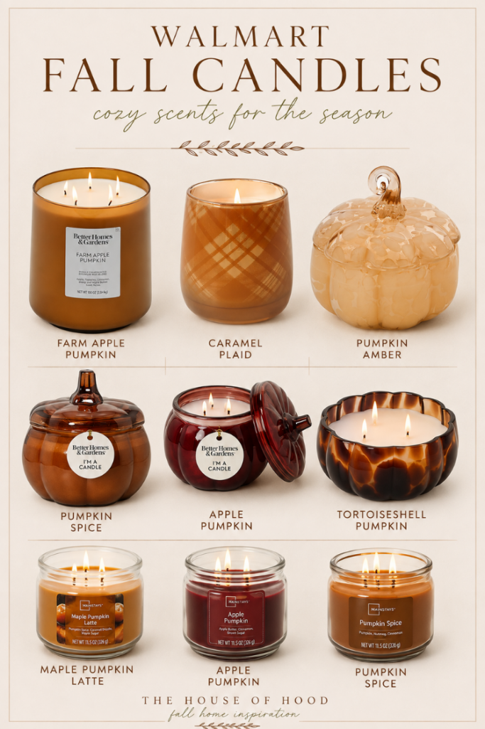 See the best Walmart fall decor for 2026! I'm sharing my favorite new fall finds, including pumpkins, throws, florals, candles, and kitchen decor!