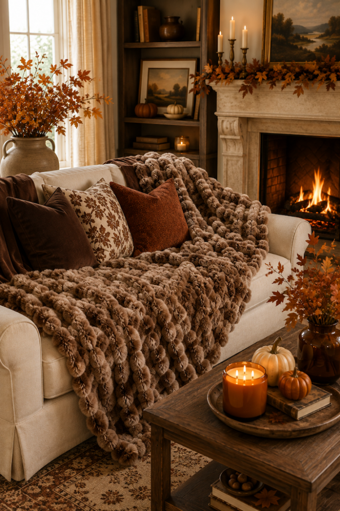 See the best Walmart fall decor for 2026! I'm sharing my favorite new fall finds, including pumpkins, throws, florals, candles, and kitchen decor!